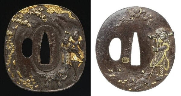 tartar tsuba with shishi.jpg