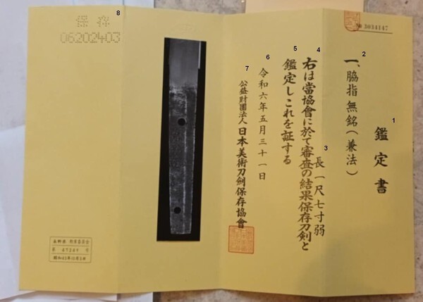 Hozon Paper Wakizashi.jpg